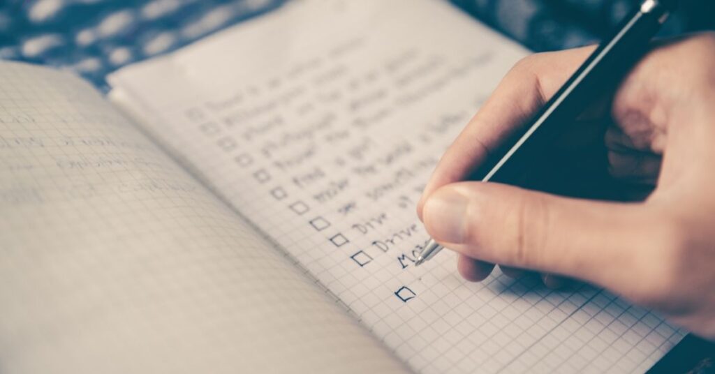 to do list
