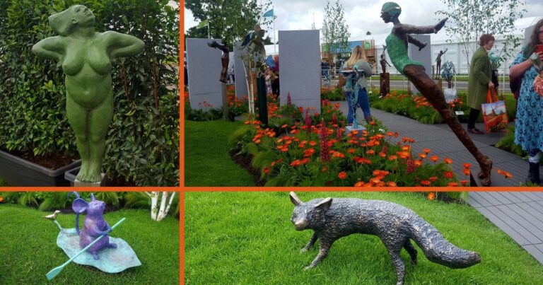 bloom festival 2022 sculptures